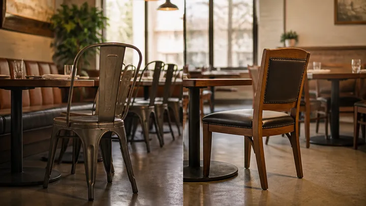 Commercial vs residential restaurant chairs explained